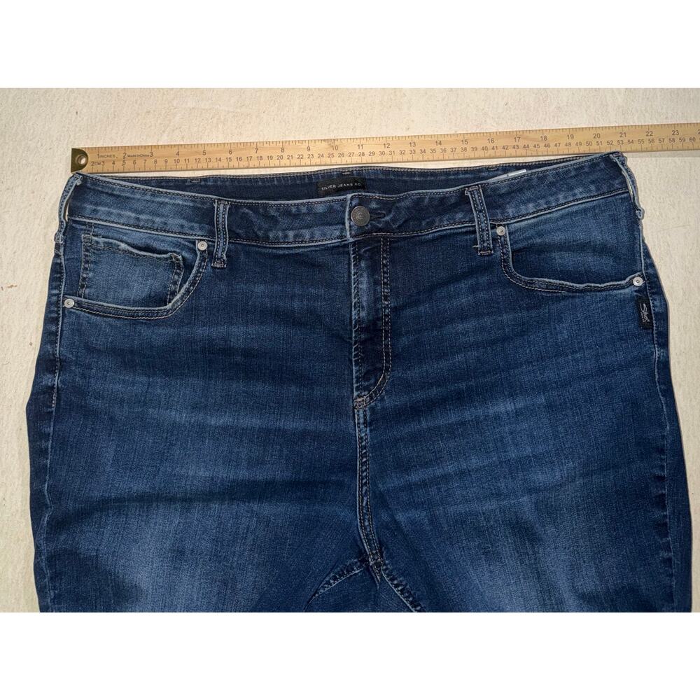 Silver jeans Co women’s Avery straight blue jeans - Picture 6 of 16